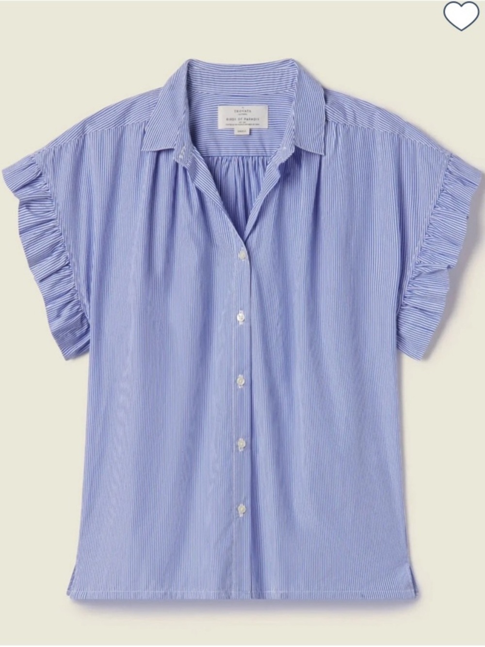 Trovata Birds of Paradis Marianne B Ruffle Shirt